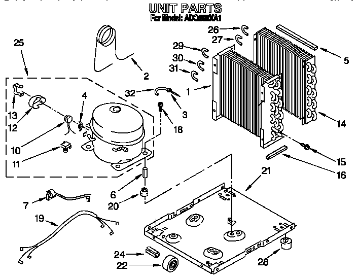 Unit parts