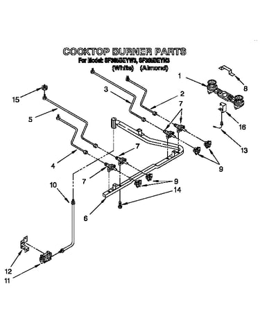 Cooktop burner
