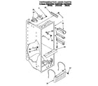 Whirlpool ED22HDXBW00 refrigerator liner diagram