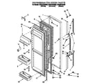 Whirlpool ED22HDXBW00 refrigerator door diagram