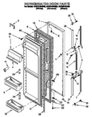 Refrigerator door