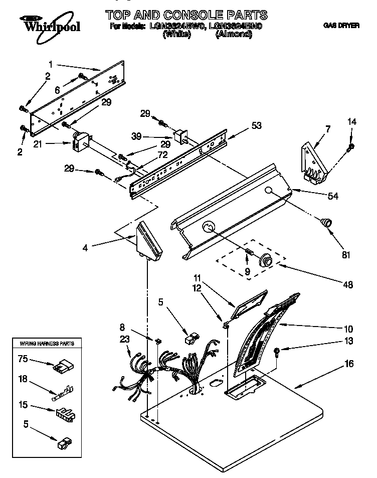 TOP AND CONSOLE