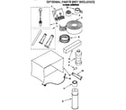 Whirlpool ACM072XA0 optional parts (not included) diagram