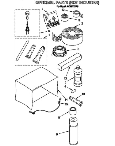 Optional parts (not included)