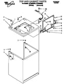 Top and cabinet