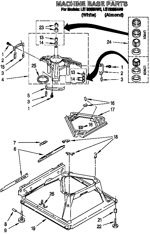 Machine base