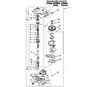 Whirlpool LST9355BN0 gearcase diagram