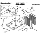 Whirlpool BHDH4000AS2 unit parts diagram