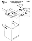 Top and cabinet