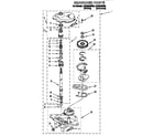 Whirlpool LSC9245BW0 gearcase diagram