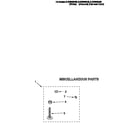 Whirlpool 8LSP8245AN0 miscellaneous diagram