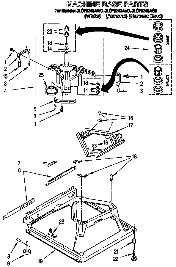 Machine base