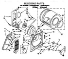 Whirlpool LER4434AW1 bulkhead diagram