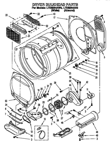 Dryer bulkhead