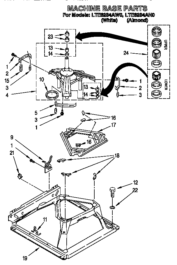 Machine base