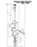Brake and drive tube