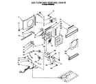 Whirlpool AR0500XW2 air flow and control diagram