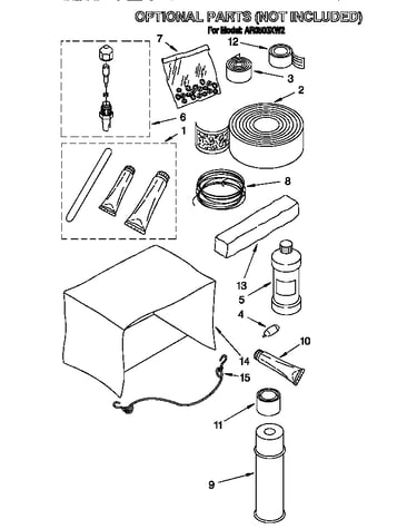 Optional parts (not included)