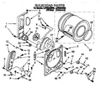 Whirlpool LGT5624BN0 bulkhead diagram