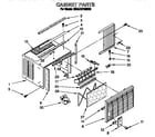 Whirlpool BHAC0700BS0 cabinet diagram