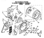 Whirlpool LER5638AW1 bulkhead diagram