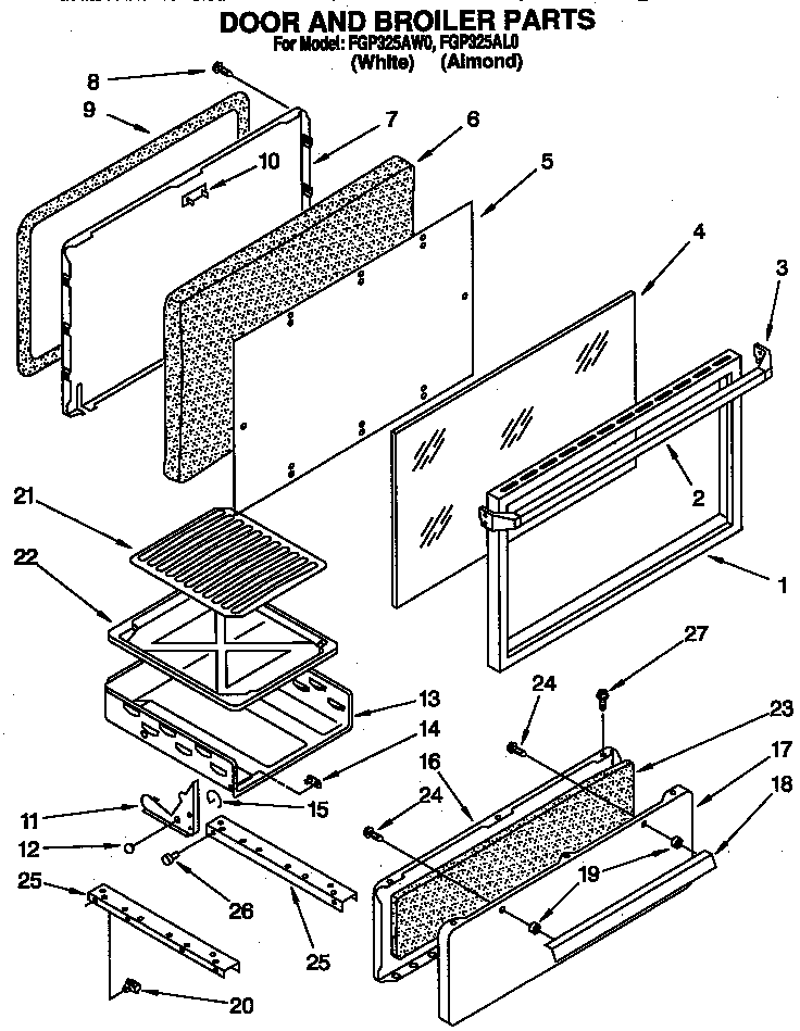 DOOR AND BROILER