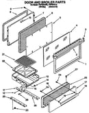 Door and broiler