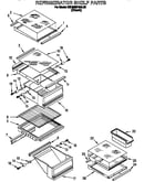 Refrigerator shelf