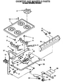 Cooktop and manifold