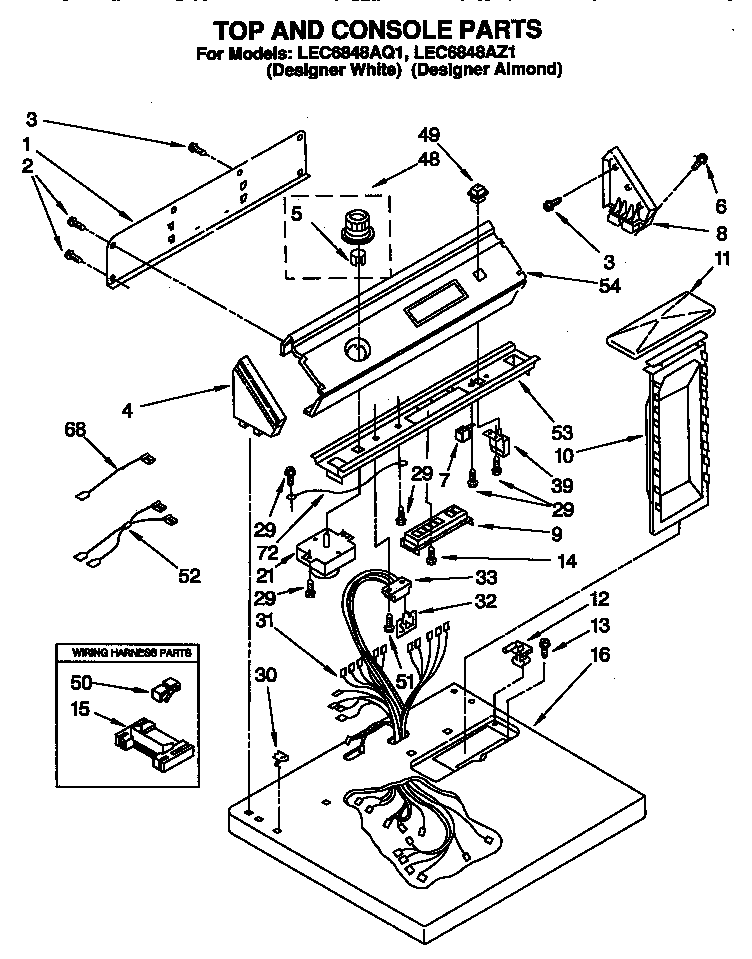 Top and console