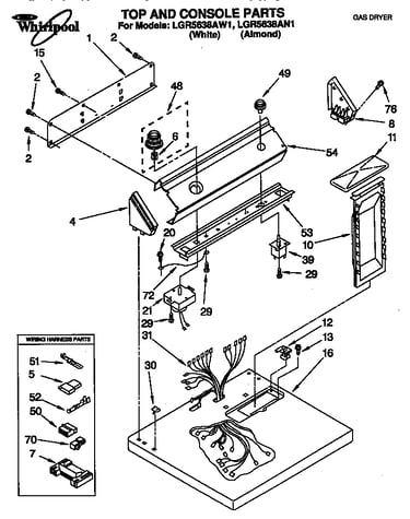 Top and console