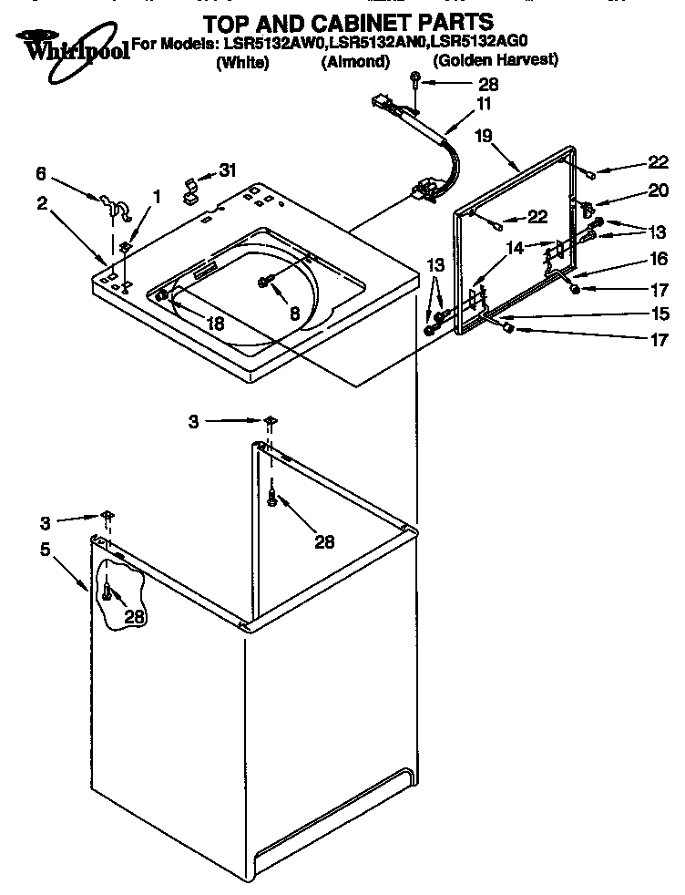 TOP AND CABINET