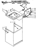 Top and cabinet