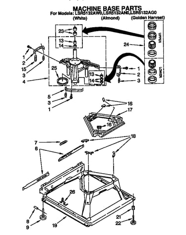Machine base