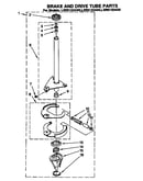 Brake and drive tube
