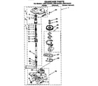 Whirlpool LSR5132AG0 gearcase diagram