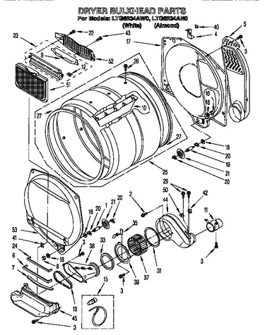 Dryer bulkhead