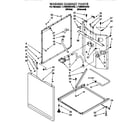 Whirlpool LTG6234AW0 washer cabinet diagram