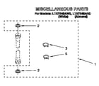 Whirlpool LTE7245AN0 miscellaneous diagram