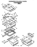 Refrigerator shelf