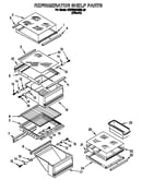 Refrigerator shelf
