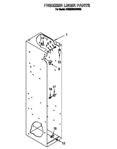 Freezer liner