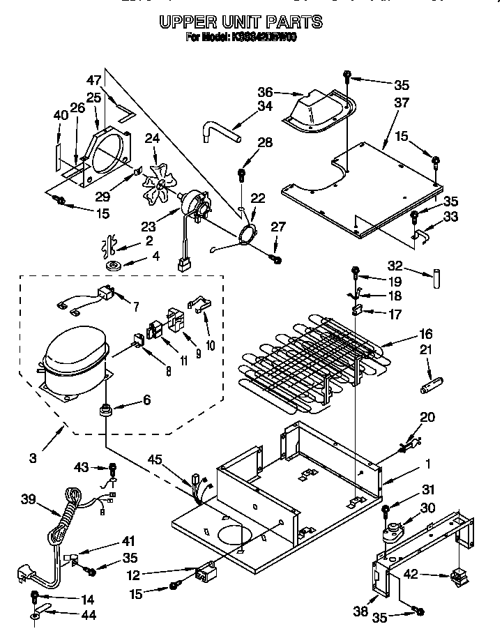 Upper unit