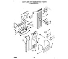 KitchenAid KSSS42DBW00 air flow and reservoir diagram