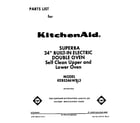 KitchenAid KEBS246WBL3 front cover diagram