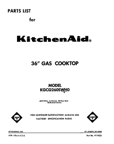 Front cover