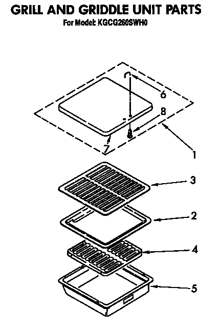 Grill and griddle unit