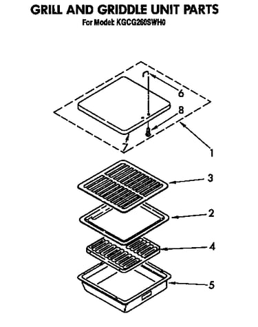 Grill and griddle unit