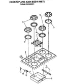 Cooktop and main body