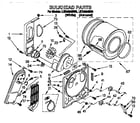 Whirlpool LER4624BW0 bulkhead diagram